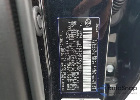 2025 Toyota Camry Xse из США, поврежденный, VIN 4T1DAACK5SU067637